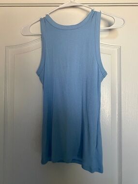 a new day Light Blue Sleeveless Crewneck Tank Top